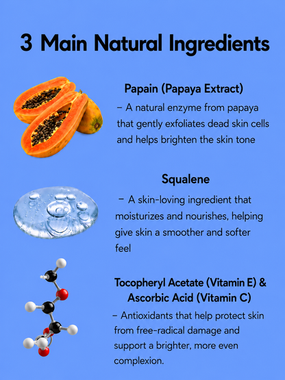 Top-Gel Original Papaya Whitening Soap – Verhelderende &amp;amp; Reinigende Papayazeep – Helpt Donkere Vlekken te Verminderen &amp;amp; Egaliseert de Huidtint – Verfrist, Verzacht &amp;amp; Revitaliseert – Voor een Stralende, Gladde &amp;amp; Gezonde Huid