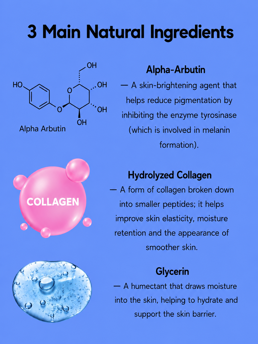 Precious Skin Alpha Arbutin Collagen Body Lotion – 500 ml – Verhelderende en Verstevigende Body Lotion – Helpt Donkere Vlekken te verminderen, Egaliseert de Huidtint &amp;amp; Verbetert de Elasticiteit – Voor een Zachte, Gladde &amp;amp; Stralende Huid