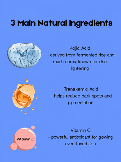 Savon décolorant TotaalBeauty – 140 g (3 pièces) – Traitement et hydratation intensifs – Aide à nettoyer, égaliser la teinte d&