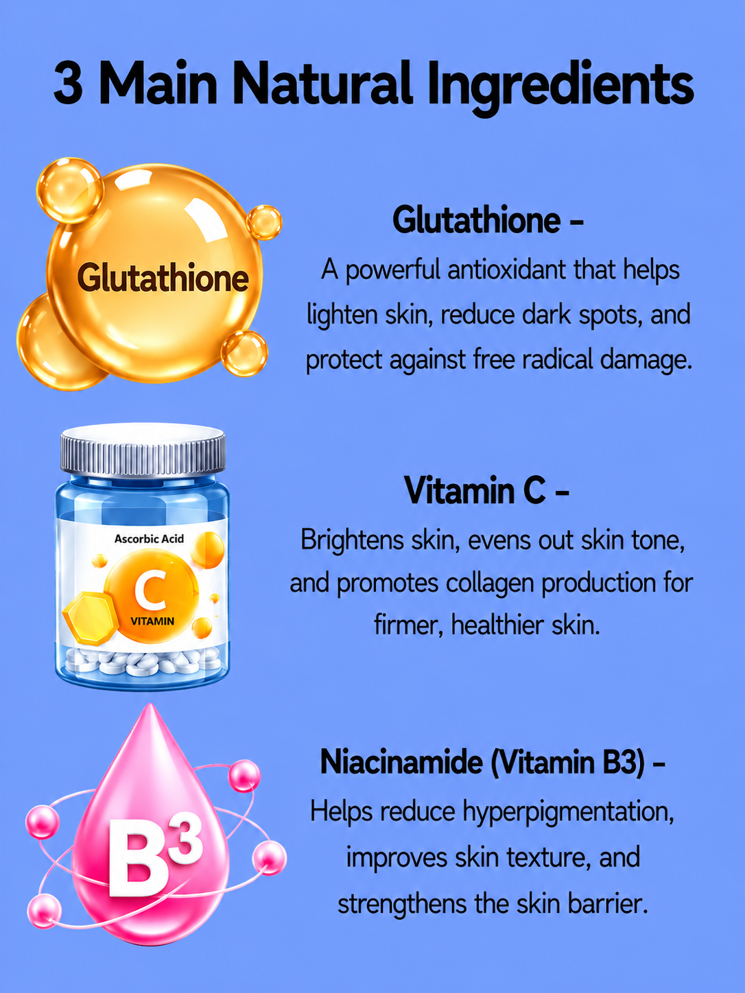 Crème éclaircissante visage et cou Gluta-C 4x SPF30, 25 g
