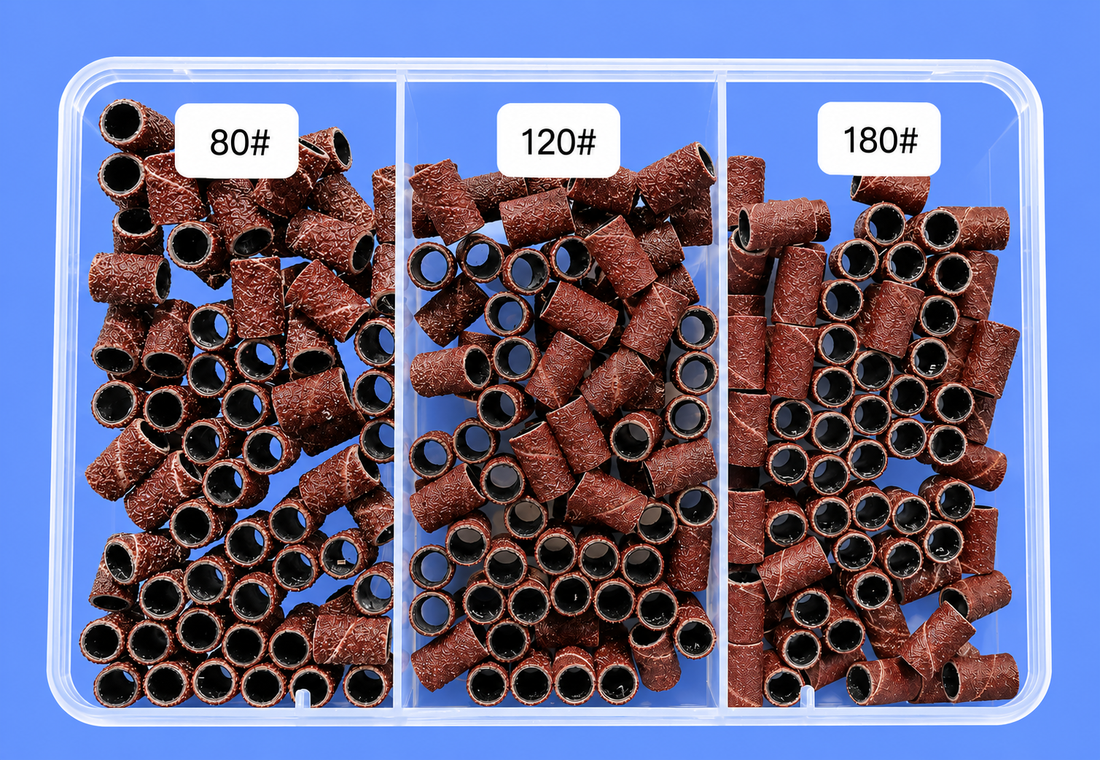 Rouleaux abrasifs pour pédicure – 210 pièces – Professionnel Voetverzorging – Voor Het Verwijderen van Dode Huidcellen, Egaliseren van Eelt &amp;amp; Voor Zachte, Gladde Voeten