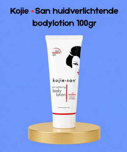 Kojie San Lotion corporelle éclaircissante pour la peau – 100 g – Lotion corporelle hydratante et hydratante – Aide à nettoyer, égaliser la teinte d&