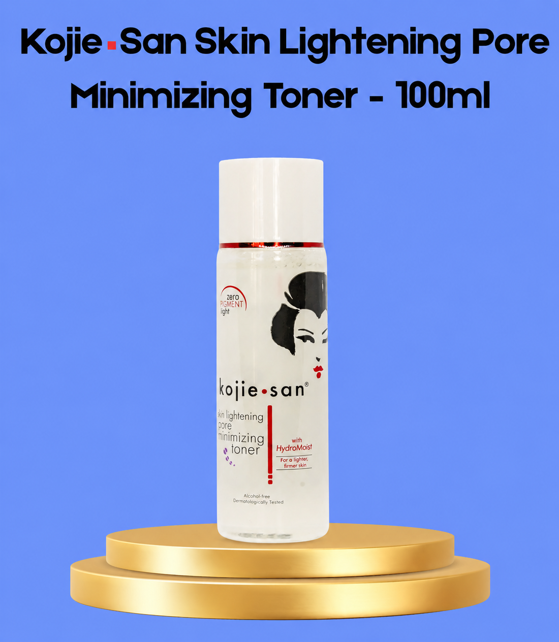 Kojie San Skin Lightening Pore Minimizing Toner – 100 ml – Verhelderende &amp;amp; Verfijnende Huidverzorging – Helpt Poriën te verminderen, Donkere Vlekken te Reduceren &amp;amp; Egaliseert de Huidtint – Voor een Gladde, Stralende &amp;amp; Gezonde Huid