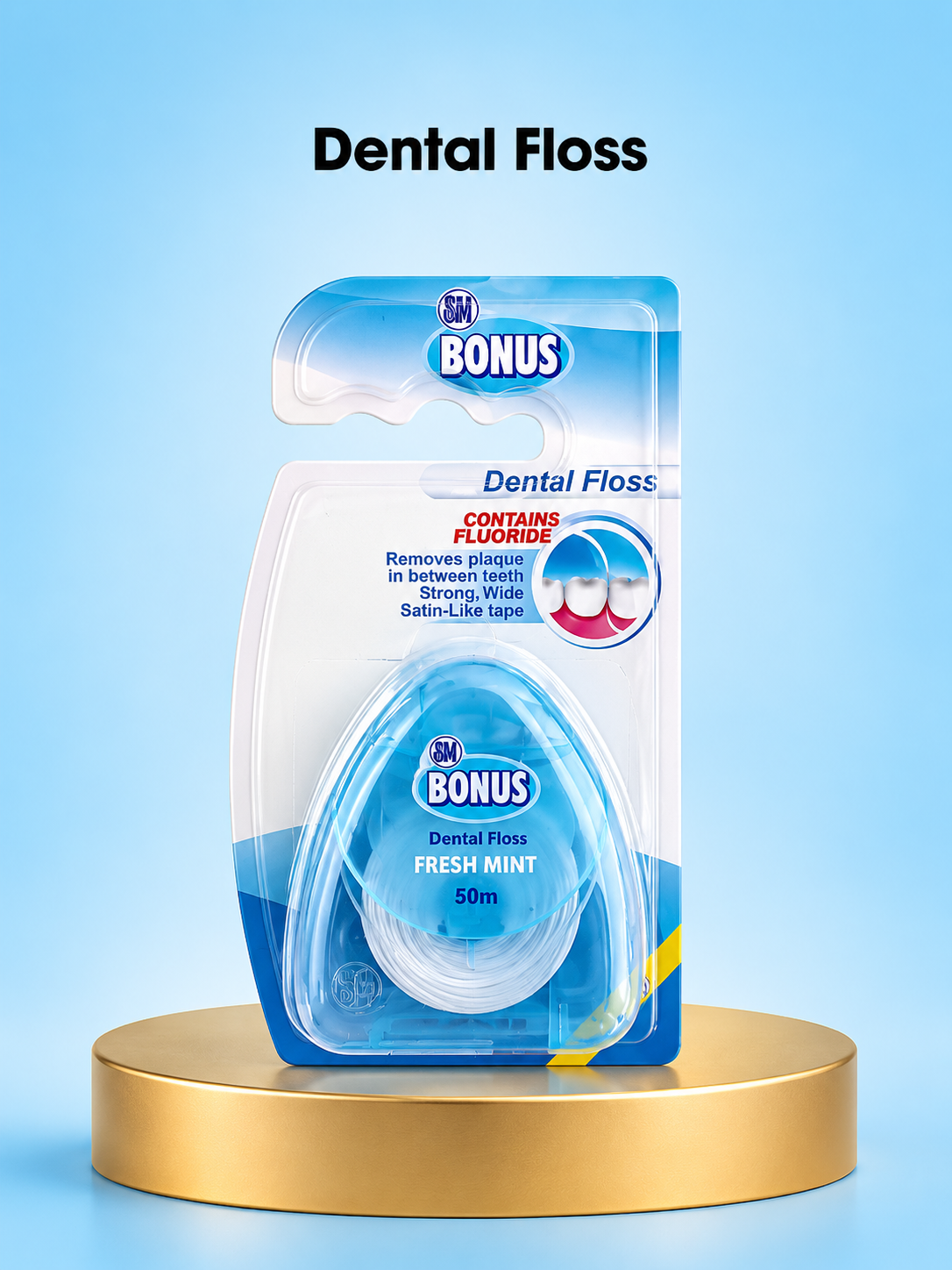 Dental Floss – Professionele Tandenfloss voor Dagelijkse Mondverzorging – Verwijdert Tandplak &amp;amp; Voedselresten Tussen de Tanden – Helpt Tandvleesproblemen te Voorkomen – Voor een Frisse Adem &amp;amp; Gezond Gebit