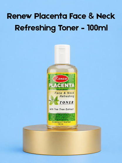 Lotion tonique rafraîchissante pour le visage et le cou Renew Placenta – 100 ml