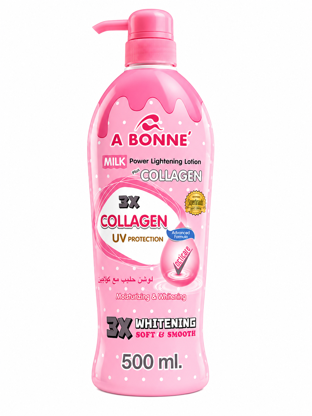 Lotion éclaircissante A BONNE Milk Power plus Collagène