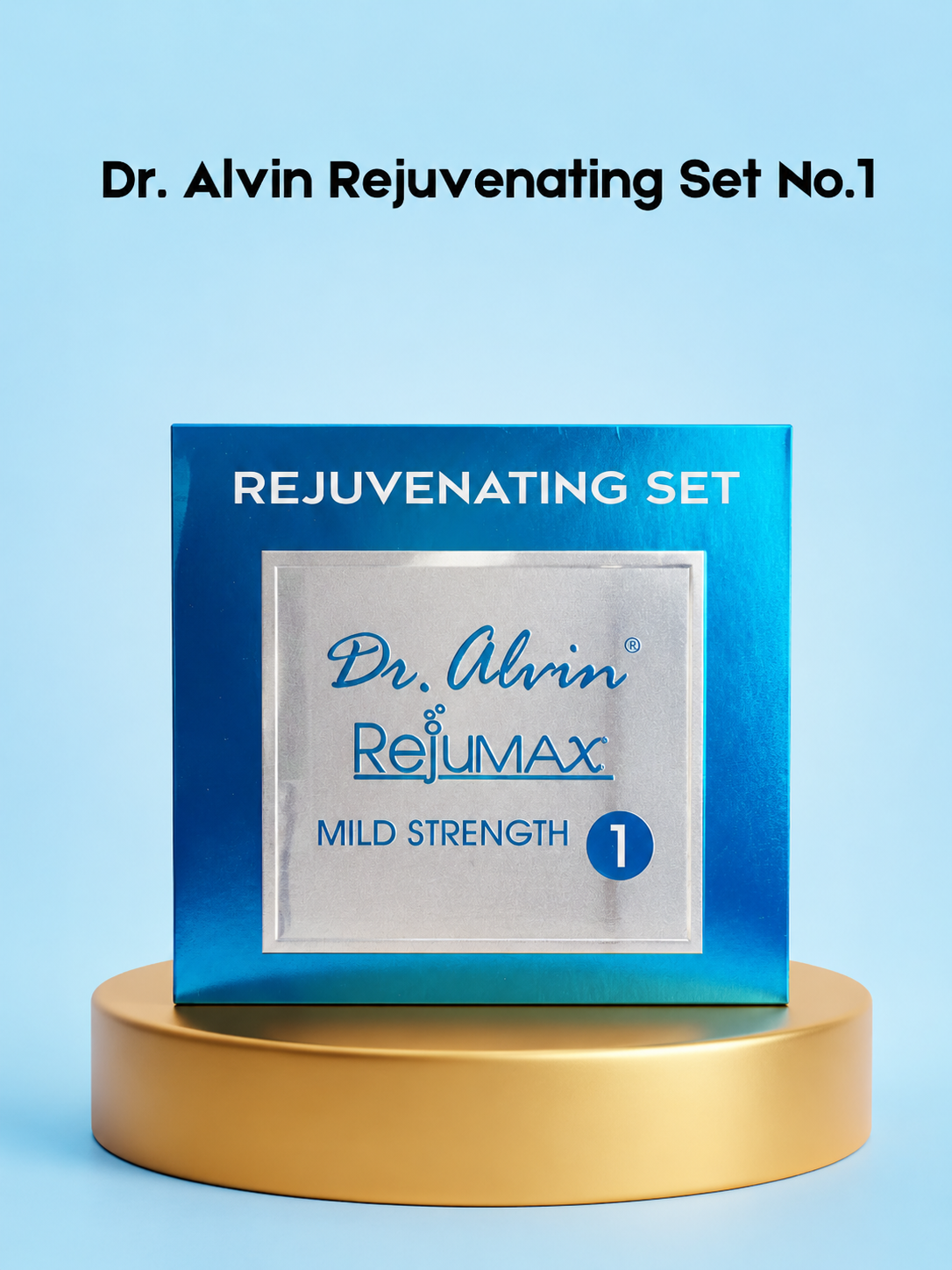 Dr. Alvin Rejuvenating Set No.1 – Complete Huidverzorgingsset – Hydrateert, Verjongt &amp;amp; Verfrist de Huid – Vermindert Fijne Lijntjes, Egaliseert de Huidtint &amp;amp; Geeft een Stralende, Gladde &amp;amp; Gezonde Teint