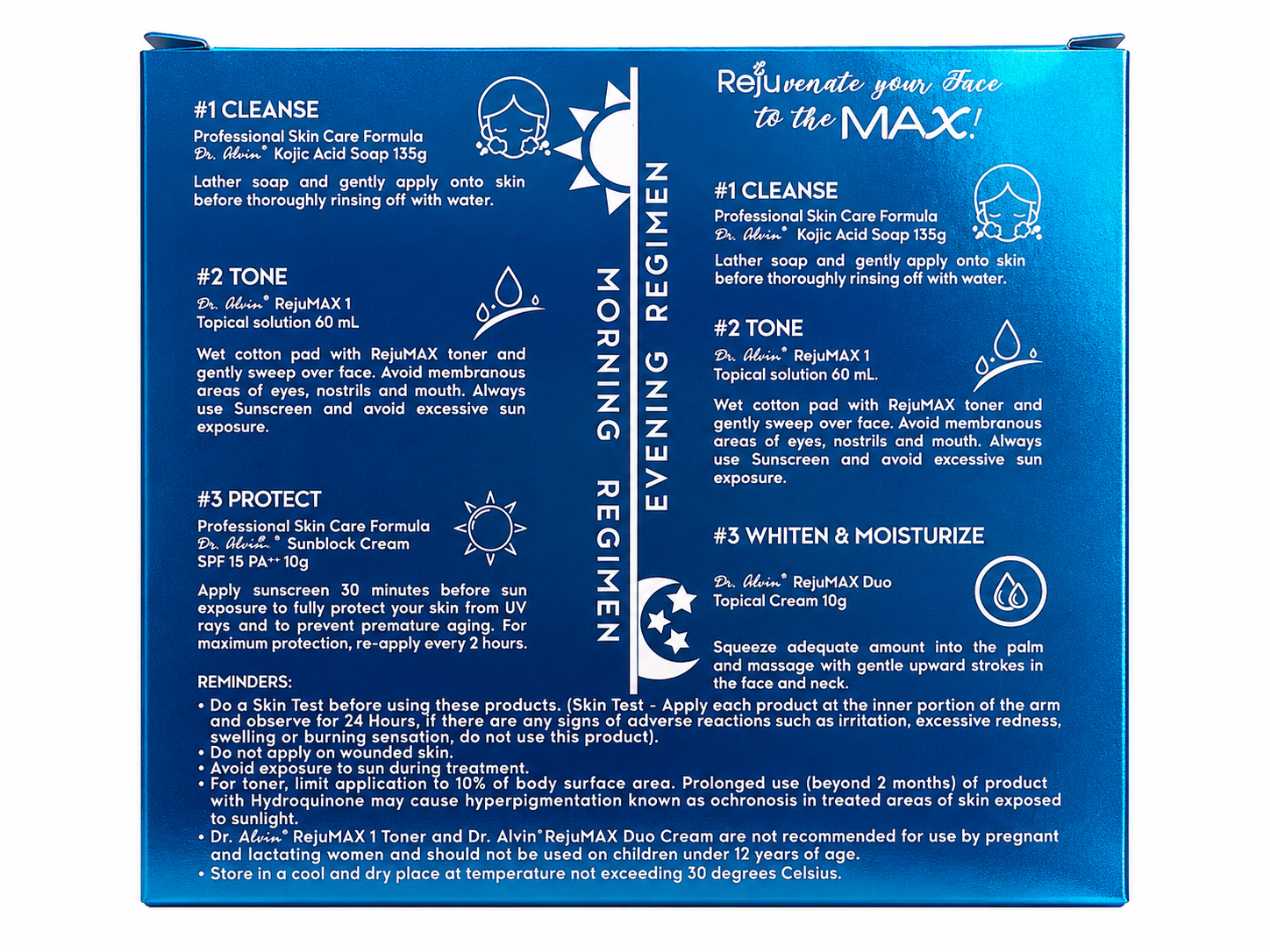 Dr. Alvin Rejuvenating Set No.1 – Complete Huidverzorgingsset – Hydrateert, Verjongt &amp; Verfrist de Huid – Vermindert Fijne Lijntjes, Egaliseert de Huidtint &amp; Geeft een Stralende, Gladde &amp; Gezonde Teint