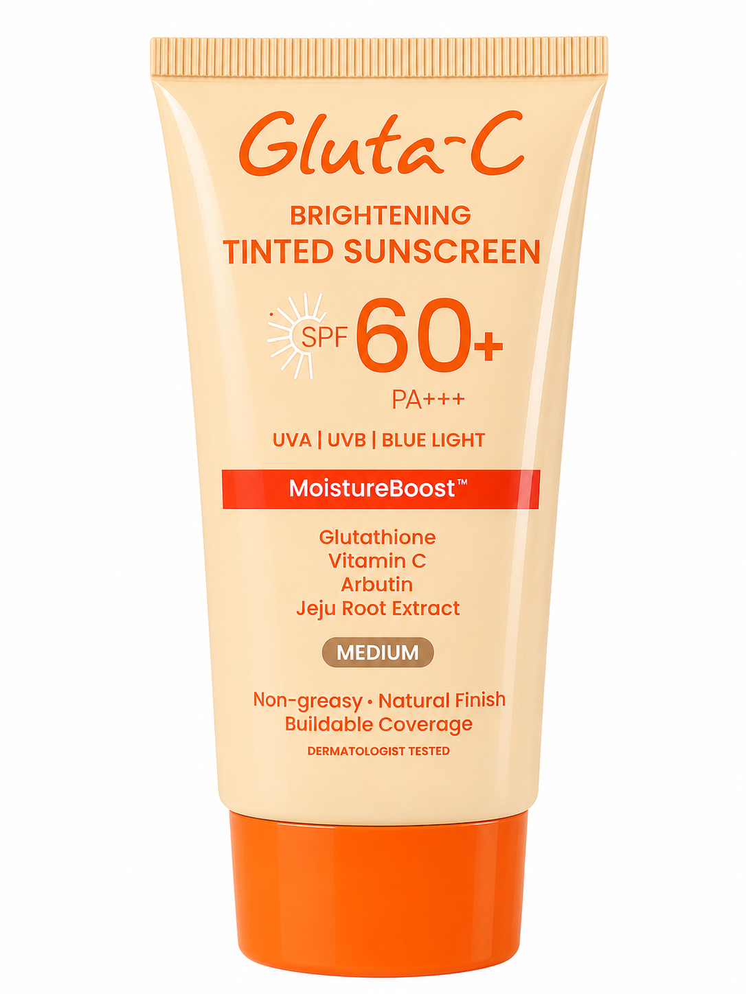 Gluta-C Brightening Tinted Sunscreen SPF 60+ PA+++ (MEDIUM)