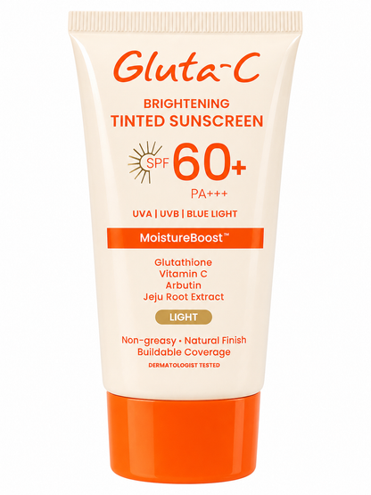 Gluta-C Brightening Tinted Sunscreen SPF 60+ PA+++(LIGHT)