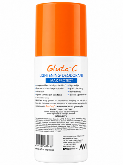 Gluta-C Lightening Deodorant Max Protect Blijf de Hele Dag Fris &amp;amp; Beschermd