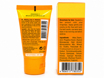 RDL Whitening Cream – Verhelderende &amp;amp; Hydraterende Gezichtscrème – Helpt Donkere Vlekken te verminderen, Egaliseert de Huidtint &amp;amp; Verzorgt de Huid – Voor een Gladde, Stralende &amp;amp; Gezonde Teint
