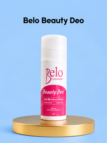 Belo Whitening Anti-Transpirant Deodorant – 40 ml – Verhelderende &amp;amp; Beschermende Deodorant – Verminderde Donkere Vlekken, Controleert Transpiratie &amp;amp; Houdt de Huid Fris, Zacht &amp;amp; Stralend