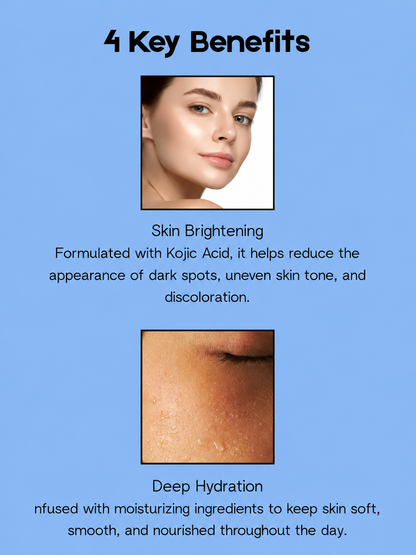Kojie San Dream White Anti-Aging Day Cream SPF 30 – 30 g – Verhelderende &amp;amp; Beschermende Dagcrème – Verminderde Donkere Vlekken, Egaliseert de Huidtint &amp;amp; Beschermt tegen UV-stralen – Voor een Gladde, Stralende &amp;amp; Jeugdige Teint