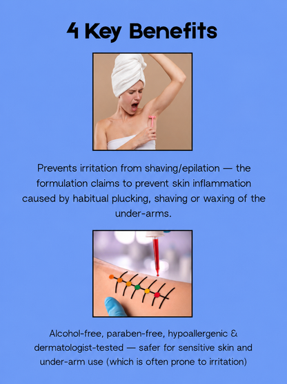 Silka Skin Lightening Deodorant Roller Papaya – 40 ml – Déodorant purifié et déodorant – Helpt Donkere Oksels te Verminderen, Neutraliseert Geur &amp;amp; Houdt de Huid Fris, Zacht &amp;amp; Stralend