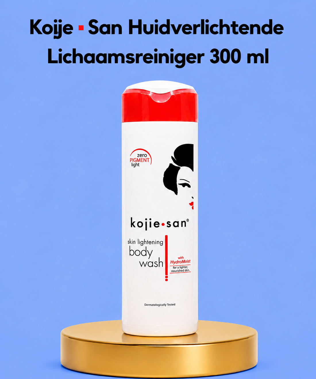 Kojie San Skin Lightening Body Wash – 300 ml – Verhelderende &amp;amp; Reinigende Body Wash – Helpt Donkere Vlekken te verminderen, Egaliseert de Huidtint &amp;amp; Hydrateert – Voor een Gladde, Stralende &amp;amp; Gezonde Huid