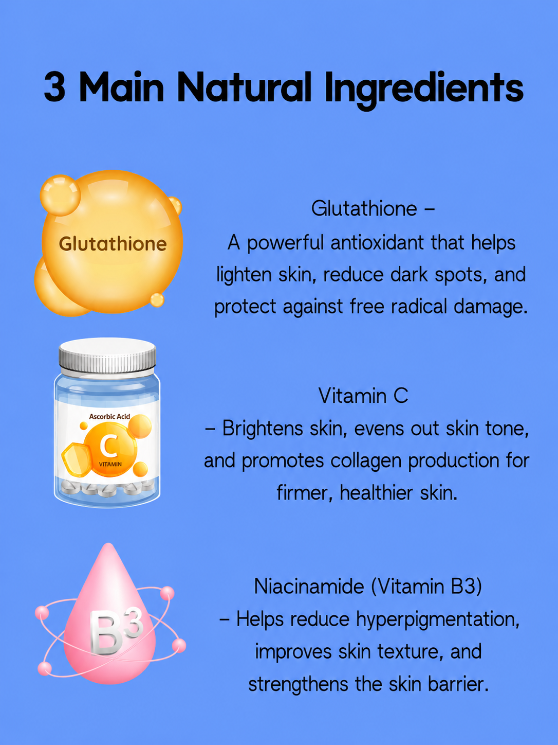 Gluta-C 4× Skin Lightening Powder – 40 g – Verhelderende Huidverzorging – Helpt Donkere Vlekken te verminderen, Egaliseert de Huidtint &amp;amp; Ondersteunt een Gladde, Stralende &amp;amp; Gezonde Huid
