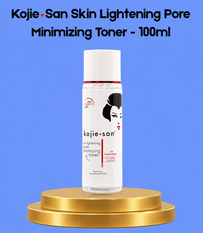 Kojie San Nettoyant et tonique éclaircissant pour la peau – 100 ml – Verhelderende &amp;amp; Hydraterende Huidverzorging – Reinigt Grondig, Verwijdert Onzuiverheden &amp;amp; Egaliseert de Huidtint – Voor een Gladde, Stralende &amp;amp; Gezonde Huid