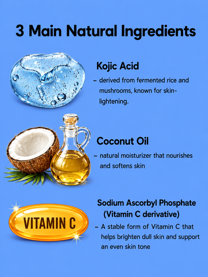 Savon Kojie San Plus Vitamine C – Traitement antioxydant et antioxydant avec vitamine C – Aide à nettoyer, égaliser la teinte de l&