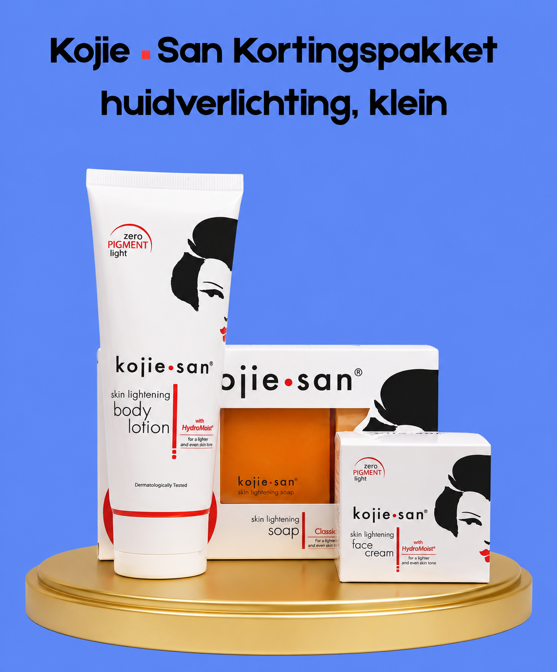 Kojie San Discount Package Skin Lightening – Small – Verhelderende Huidverzorgingsset – Vermindert Donkere Vlekken, Egaliseert de Huidtint &amp;amp; Ondersteunt een Gladde, Stralende &amp;amp; Gezonde Huid