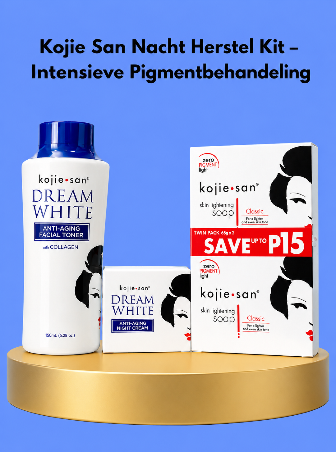 Kojie San Nacht Herstel Kit – Intensieve Pigmentbehandeling