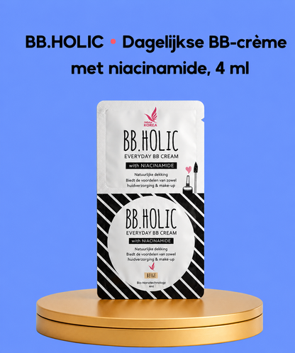 White Korea BB.Holic – Verhelderende &amp;amp; Hydraterende BB Cream – Egaliseert de Huidtint, Vermindert Donkere Vlekken &amp;amp; Verbeterde Huidtextuur – Voor een Stralende, Gladde &amp;amp; Gezonde Teint