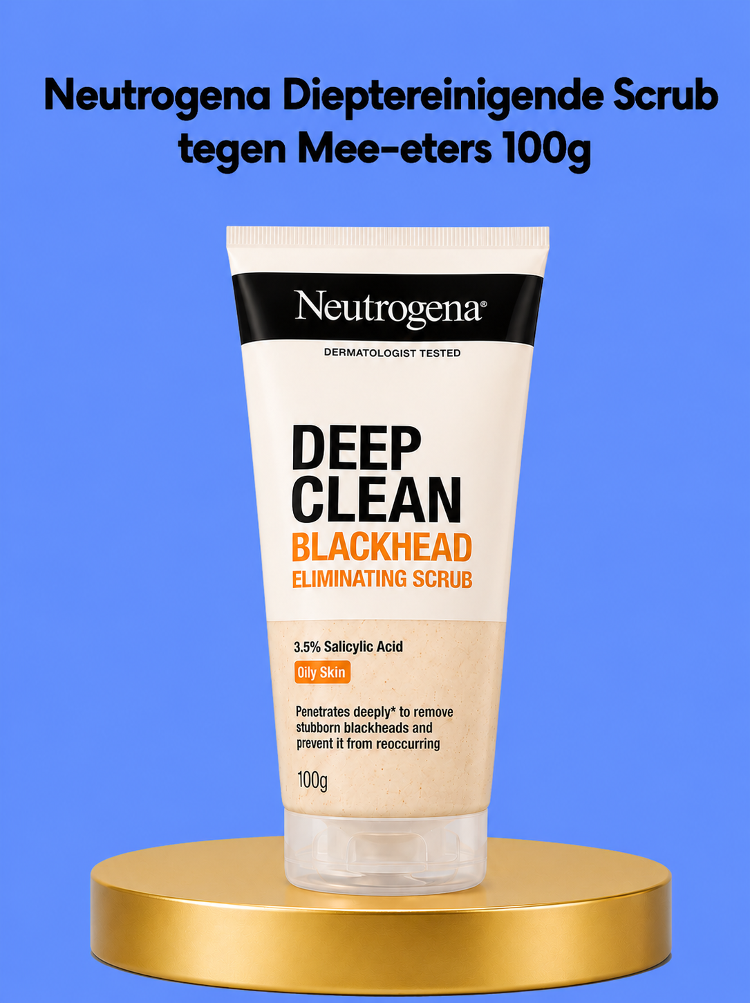 Neutrogena Dieptereinigende Scrub tegen Mee-eters 100g
