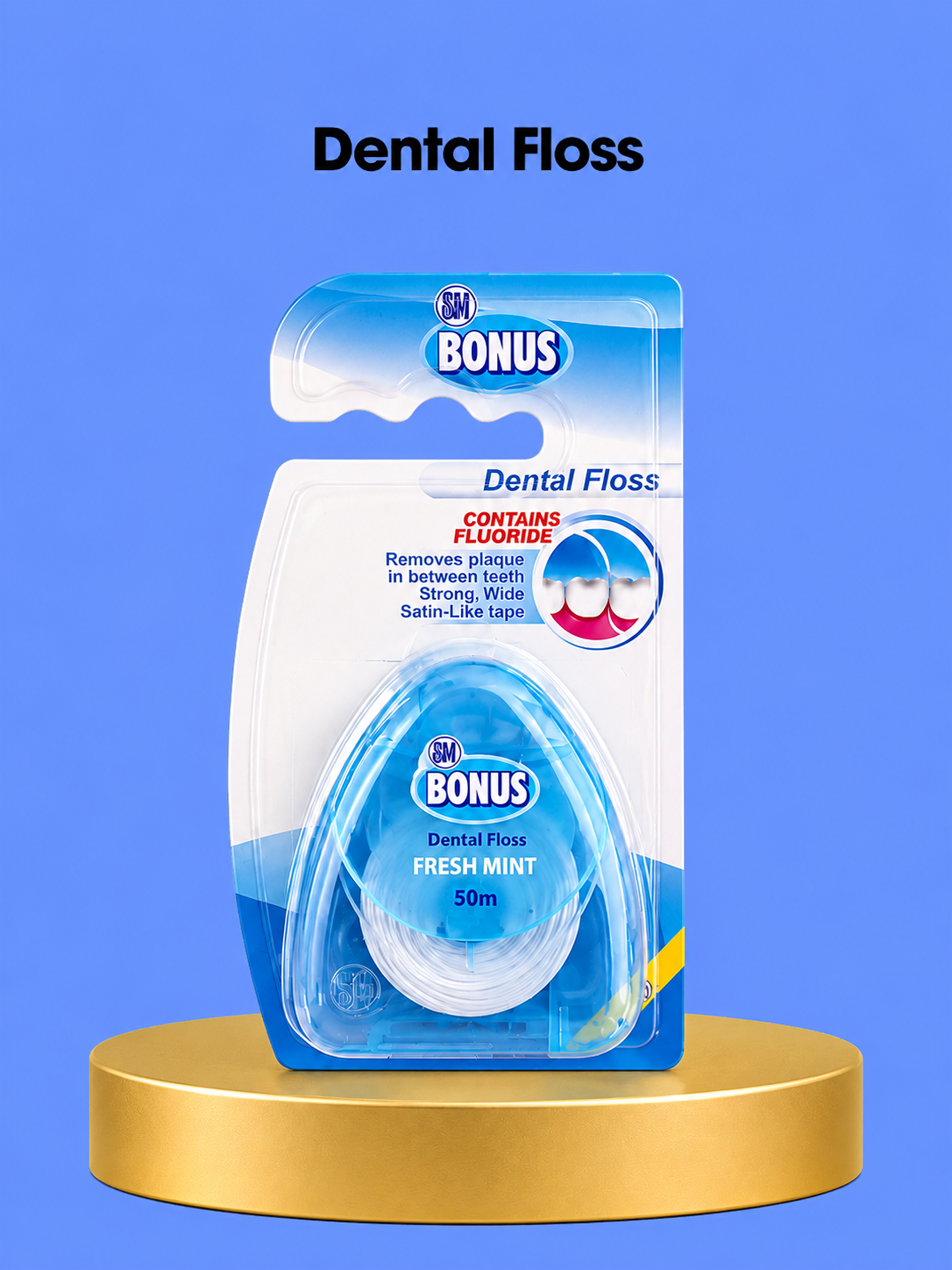 Dental Floss – Professionele Tandenfloss voor Dagelijkse Mondverzorging – Verwijdert Tandplak &amp;amp; Voedselresten Tussen de Tanden – Helpt Tandvleesproblemen te Voorkomen – Voor een Frisse Adem &amp;amp; Gezond Gebit