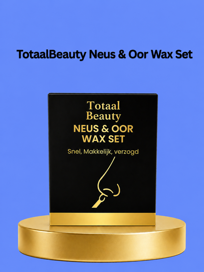 TotaalBeauty Neus &amp;amp; Oor Wax Set – Professionele Ontharingsset voor Neus- &amp;amp; Oorhaar – Snelle, Veilige &amp;amp; Effectieve Haarverwijdering – Langdurig Blij Resultaat – Voor een Verzorgde &amp;amp; Frisse Uitstraling