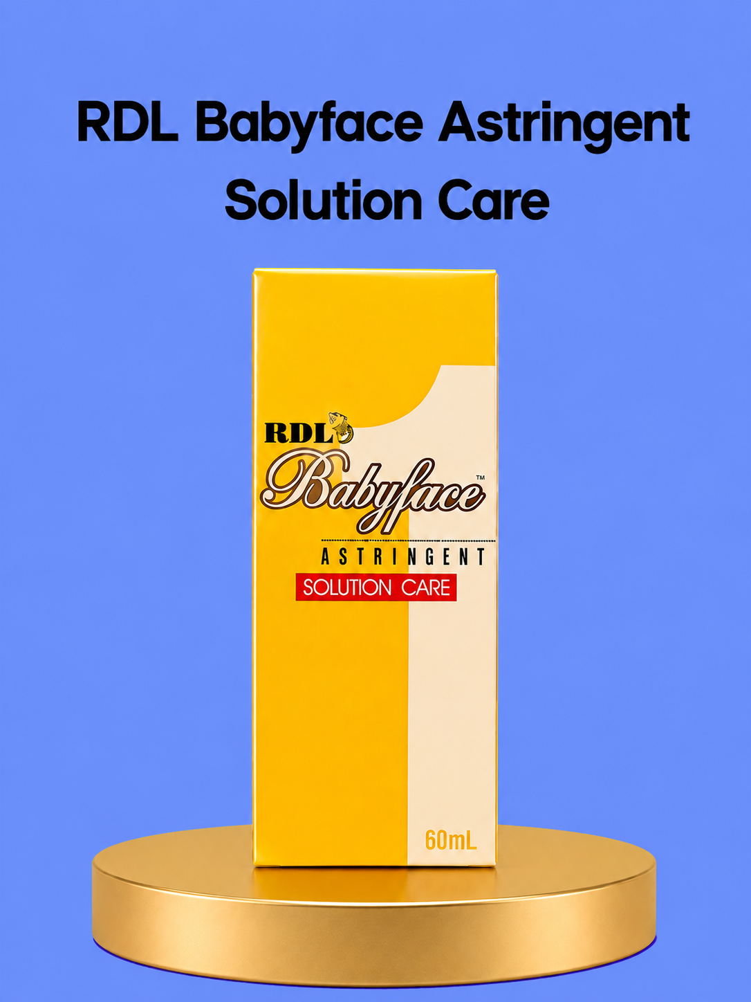 RDL Babyface Astringent Solution Care – Professionele Toner voor Gevoelige &amp;amp; Vette Huid – Intensieve Reiniging &amp;amp; Poriënverfijning – Balans, Frisse Hydratatie &amp;amp; Anti-Glans – Diep Huidherstel voor Een Stralende, Soepele &amp;amp; Gezonde Teint