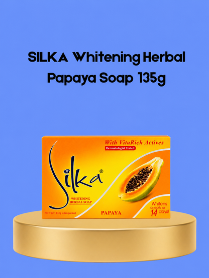 Silka peau éclaircissante papaye zeep 135gr
