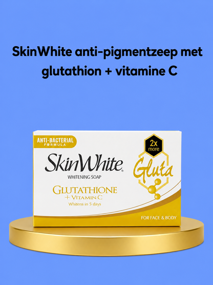 SkinWhite anti pigment soap with Glutathione + Vitamin C