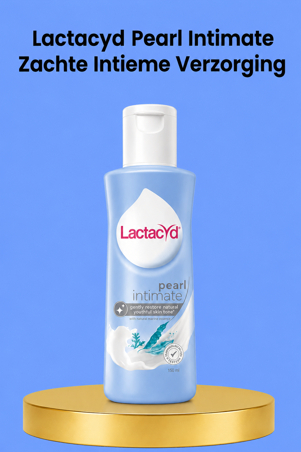 Lactacyd Pearl Intimate Wash – 150 ml – Verzachtende &amp;amp; Verfrissende Intieme Wash – Helpt de natuurlijke pH-balans te behouden, reinigt waarschuwing &amp;amp; vermijdbare geurtjes – Voor een Frisse, Zachte &amp;amp; Gezonde Intieme Zone