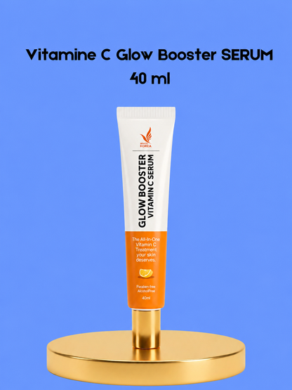 White Korea Vitamin C Glow Booster Serum - 40 ml - Sérum hydratant et hydratant - Aide à donner des soins, égaliser la teinte d&