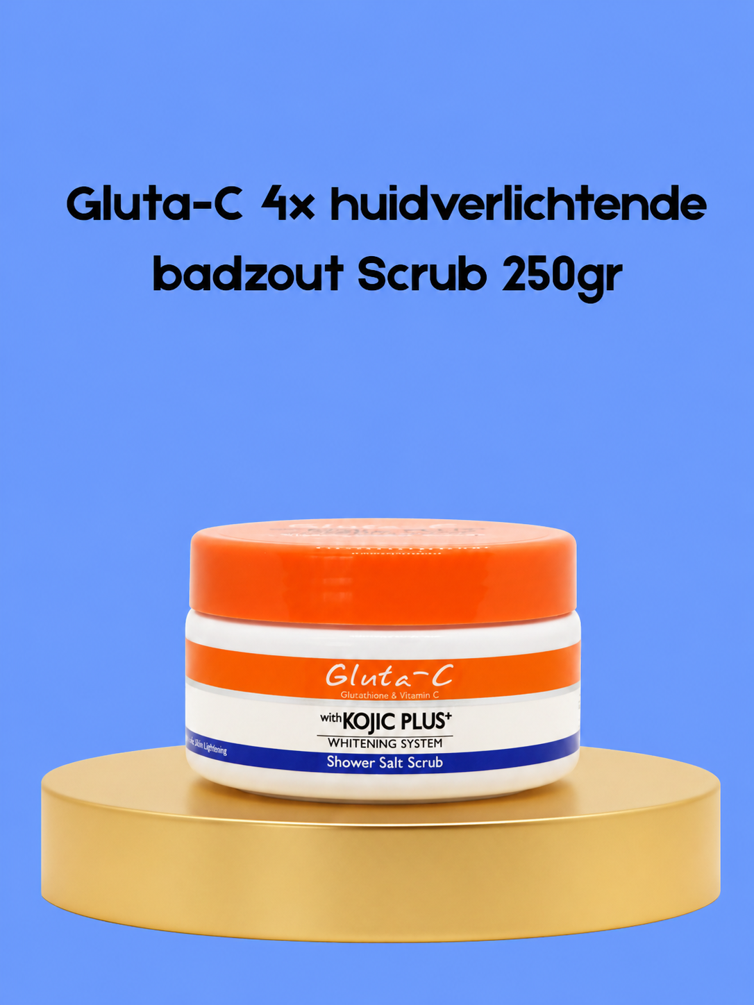 Sel de bain éclaircissant Gluta-C 4x Gommage 250gr