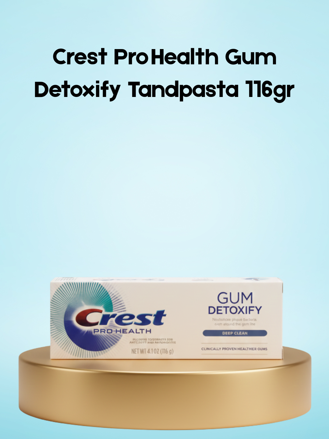 Crest Pro Health Gum Detoxify Tandpasta 116gr