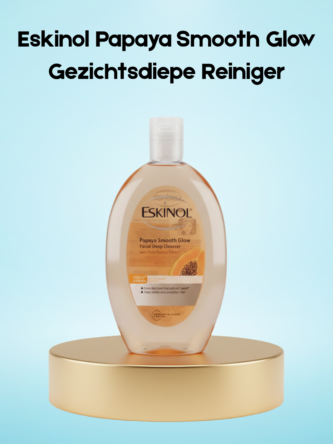 Nettoyant visage en profondeur Eskinol Papaya Smooth Glow 