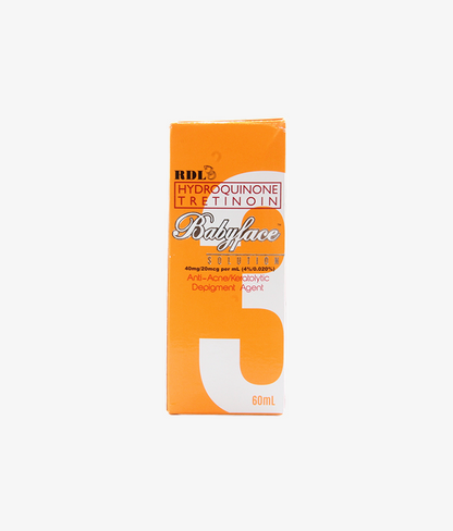 RDL Anti-Acne &amp; Anti-Pigment Babyface Solution No. 3 – Geavanceerde Huidverzorging – Vermindert Puistjes, Helpt Donkere Vlekken te Reduceren &amp; Egaliseert de Huidtint – Voor een Gladde, Stralende &amp; Gezonde Huid