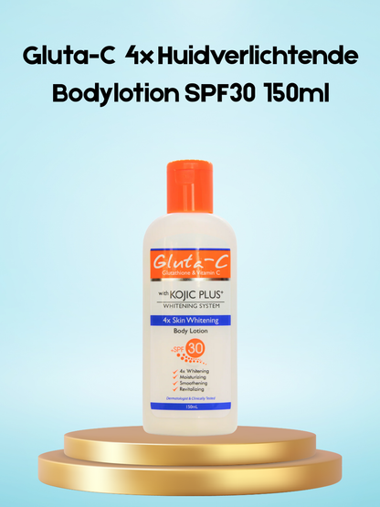 Gluta-C 4x Huidverlichtende Bodylotion SPF30 150ml