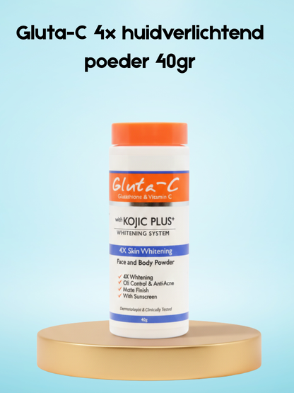 Gluta-C 4x huidverlichtend poeder 40gr
