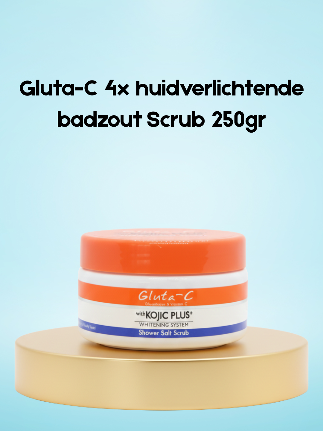 Gluta-C 4x skin lightening bath salt Scrub 250gr