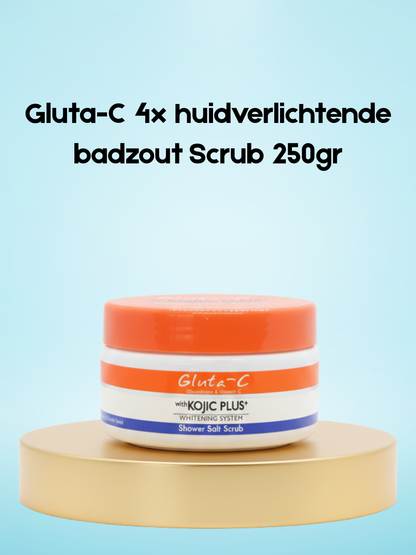 Gluta-C 4x skin lightening bath salt Scrub 250gr