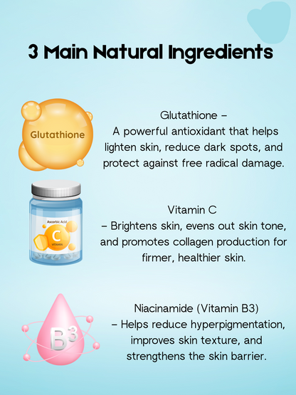 Gluta-C Sérum éclaircissant pour le visage réparateur de nuit – 30 ml – Verhelderende &amp;amp; Herstellende Nachtserum – Vermindert Donkere Vlekken, Egaliseert de Huidtint &amp;amp; Ondersteunt Huidverjonging – Voor een Gladde, Stralende &amp;amp; Gezonde Teint