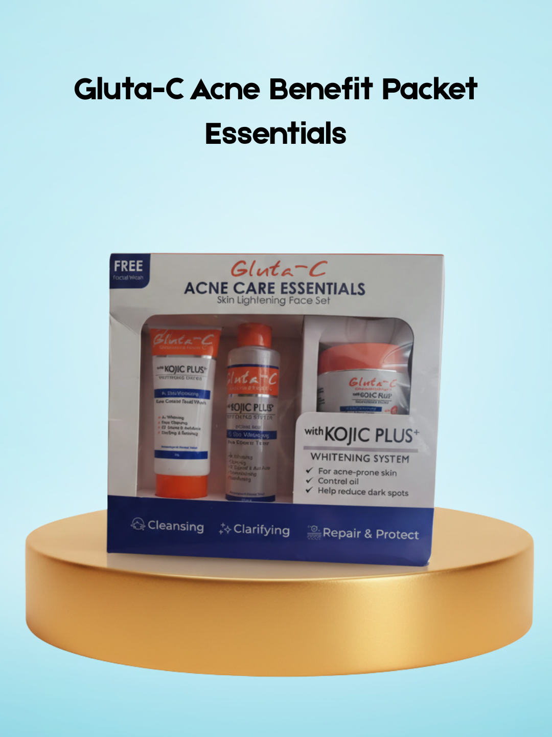 Gluta-C Acne Benefit Packet Essentials