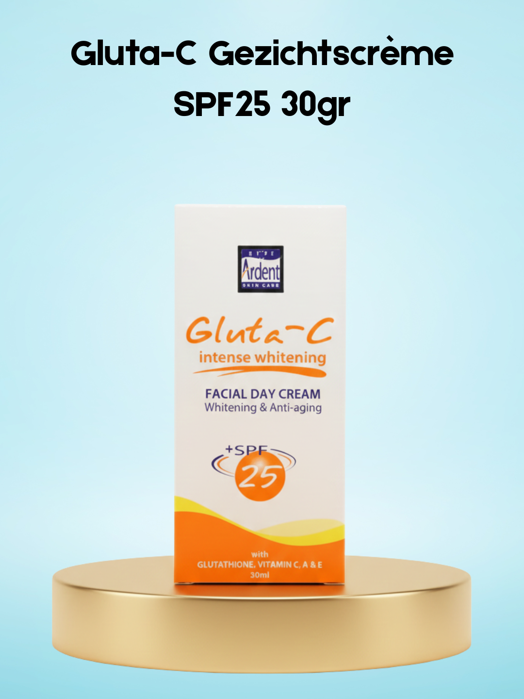 Gluta-C huidverlichtend gezichtsserum nachtherstel 30 ml