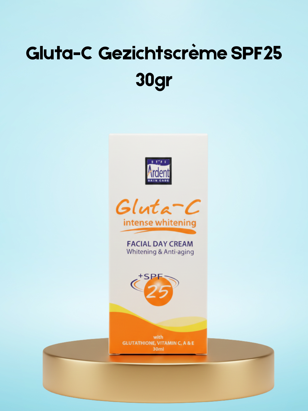 Crème Visage Gluta-C SPF25 30gr