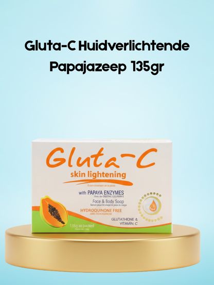 Savon éclaircissant à la papaye Gluta C 135 g