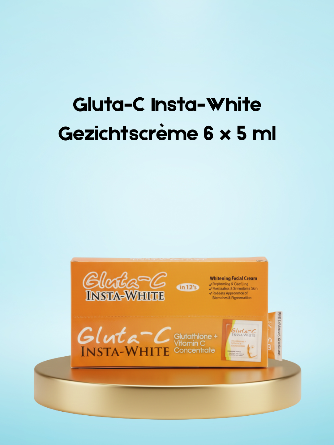 Crème visage Gluta-C Insta-White 6 x 5 ml