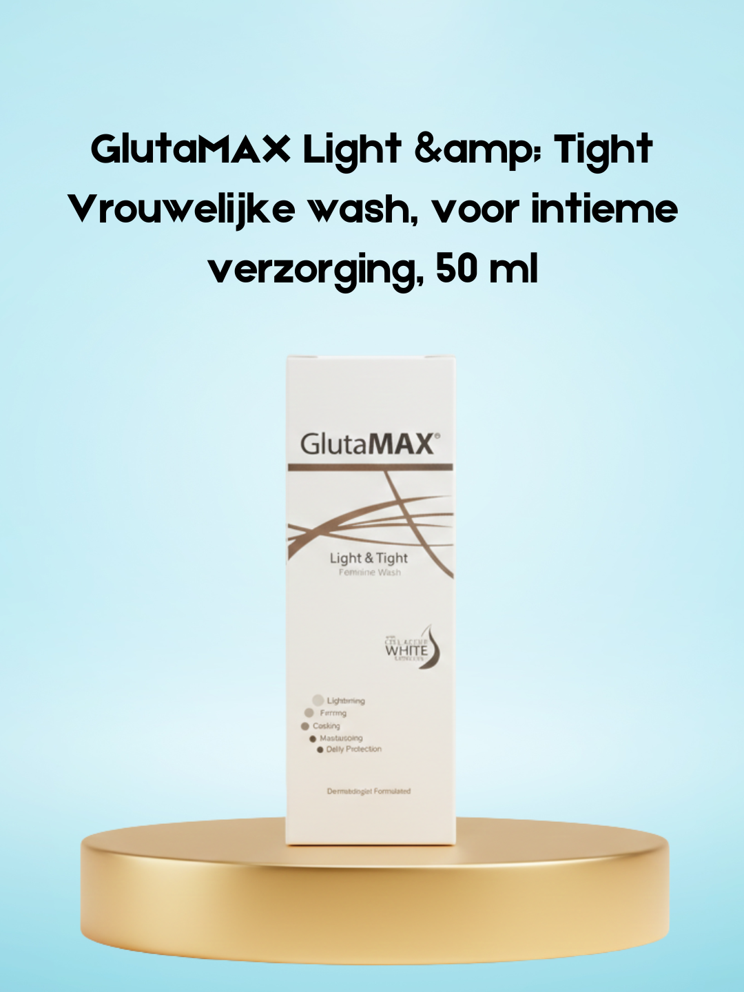 GlutaMAX Light &amp; Tight Feminine wash, for intimate care, 50 ml