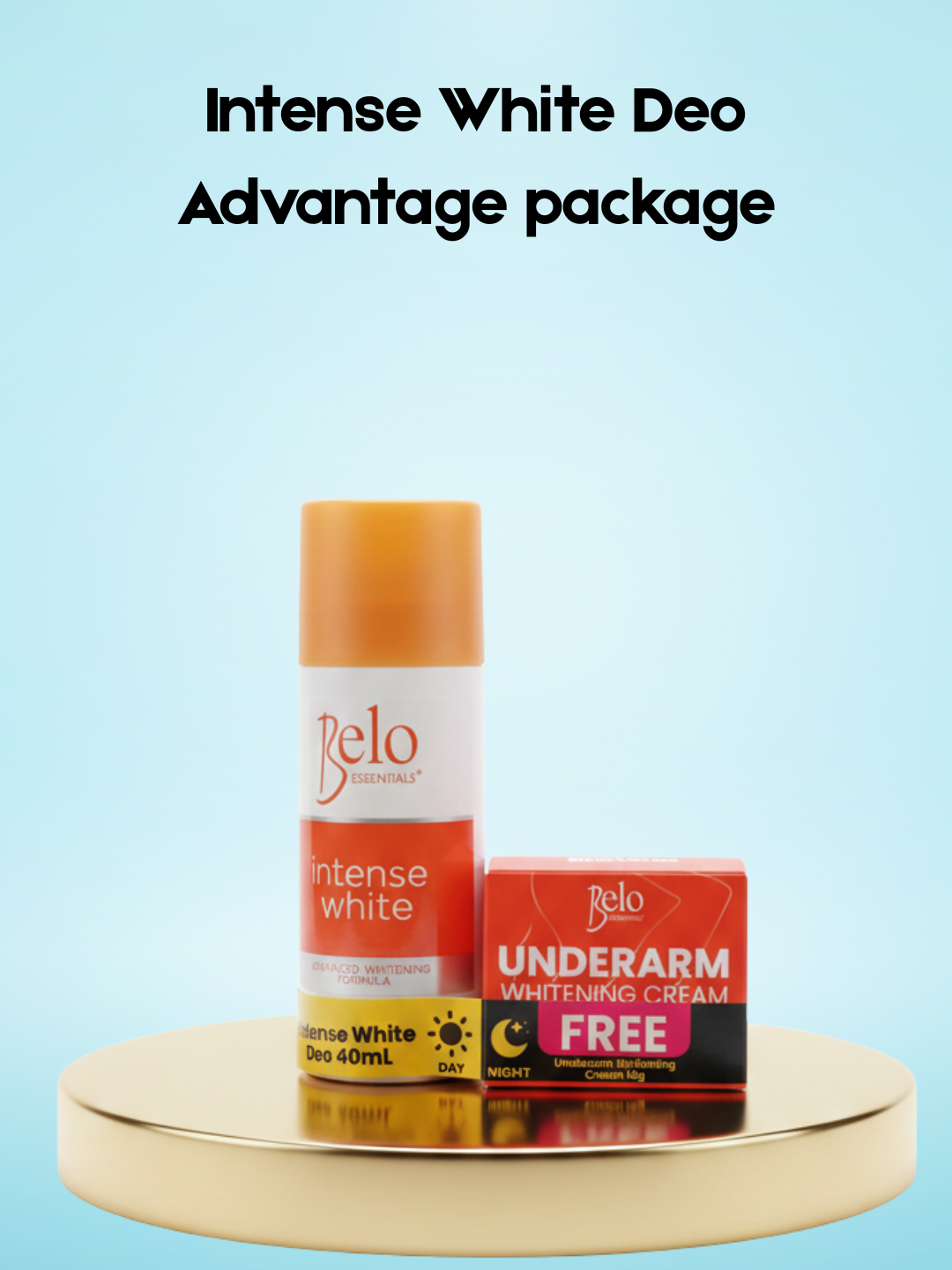 Intense White Deo Advantage package